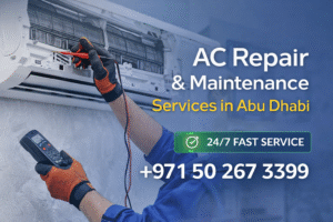 Read more about the article AC Repair Maintenance Services in Abu Dhabi – Reliable Cooling Experts