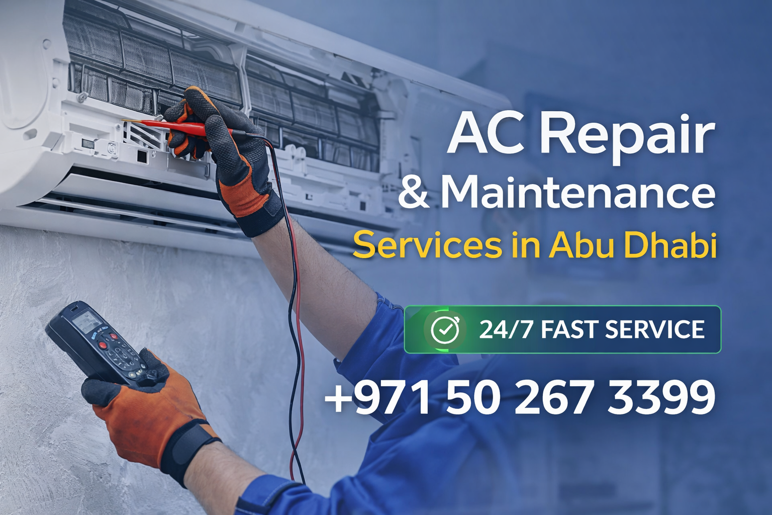 Read more about the article AC Repair Maintenance Services in Abu Dhabi – Reliable Cooling Experts