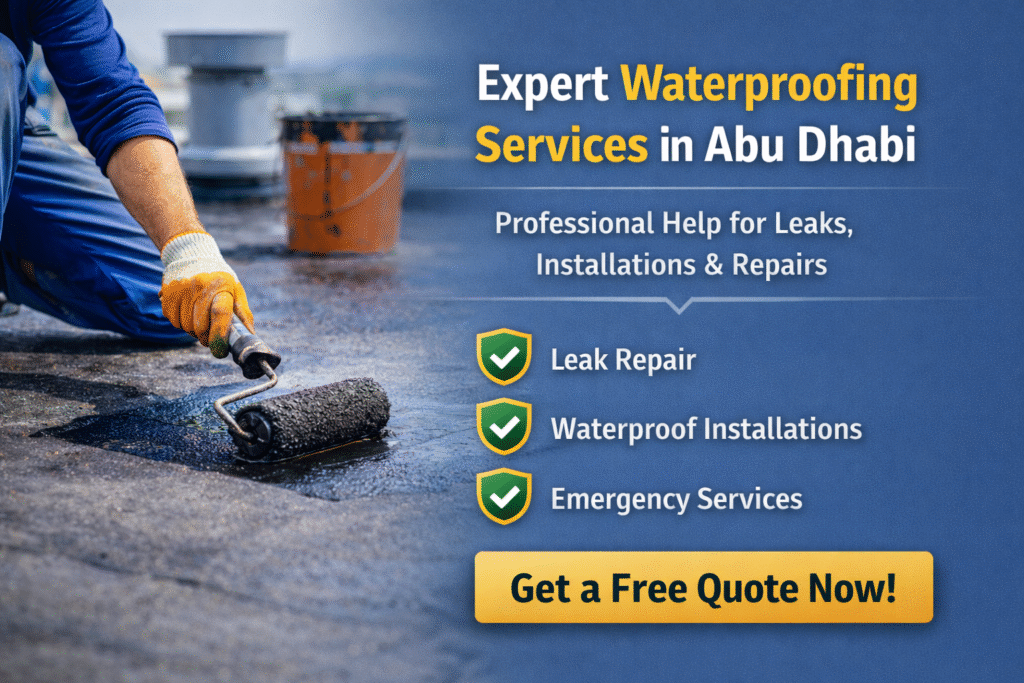 Waterproofing Services in Abu Dhabi